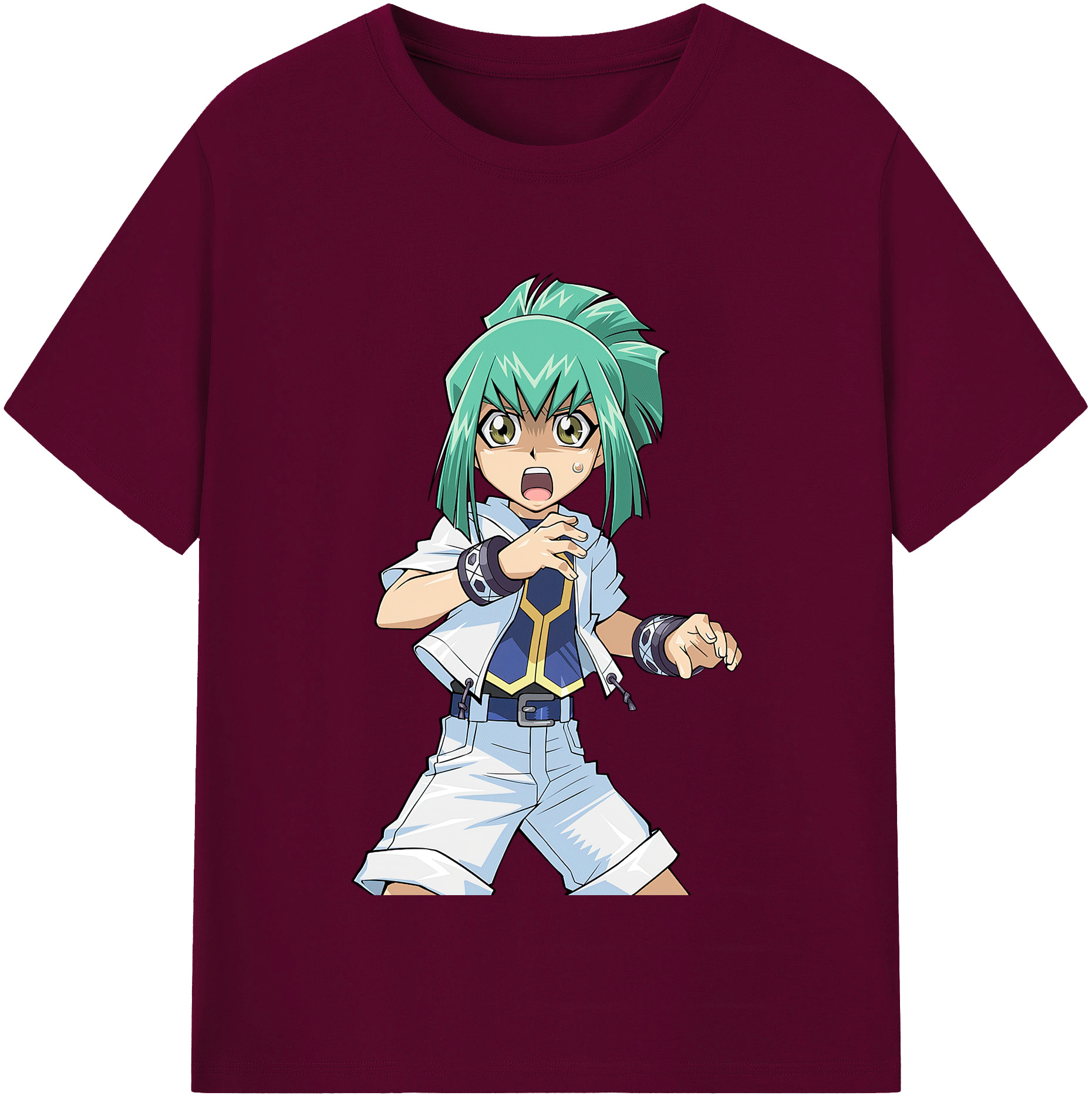 （画像用） 遊☆戯☆王 Yu-Gi-Oh! レディースカジュアルプリントTシャツ（綿100％）